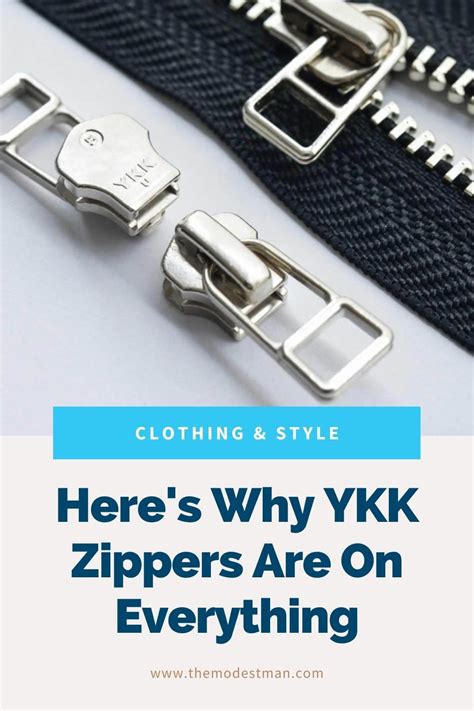 ykk zippers history.